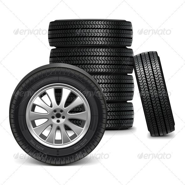 Vector Car Wheels - Industries Business