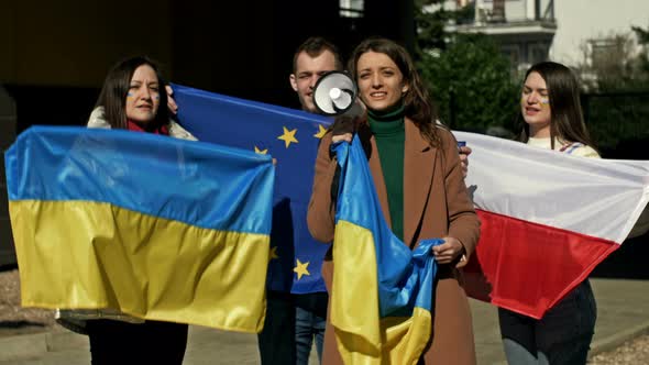 Protest Against the War in Ukraine and the Russian Invasion