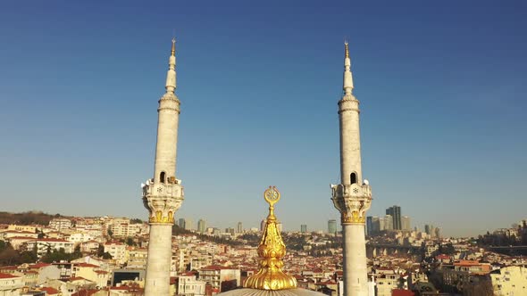 Minarets and Istanbul Panorama