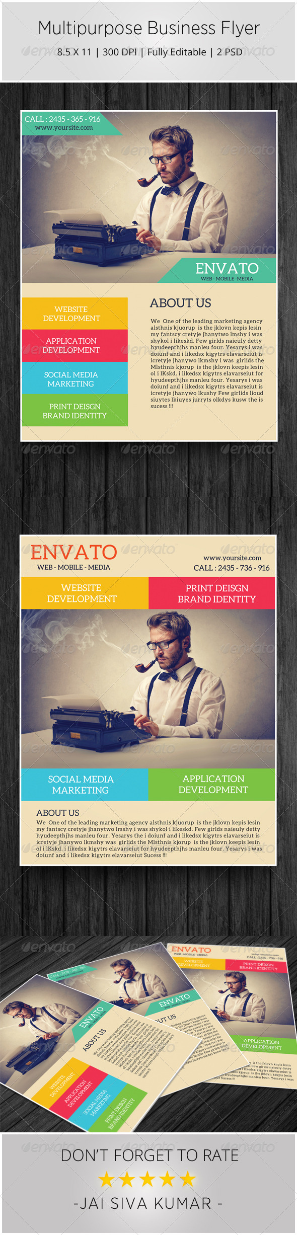 Multipurpose Business Flyer - Corporate Flyers