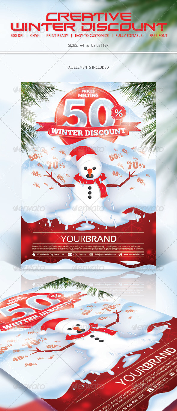 Winter Discount Flyer - Miscellaneous Events