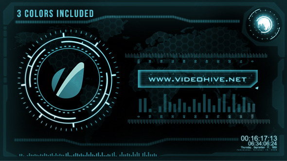 Hi-Tech Loading Screen & Logo Pre render