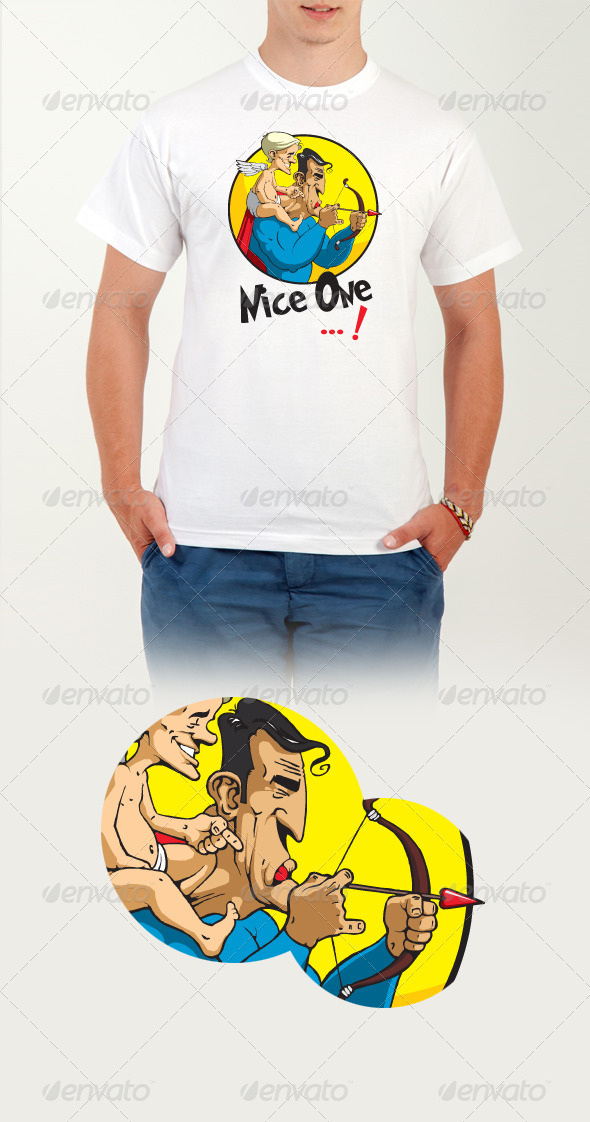 Nice One ...! T-shirt - Funny Designs