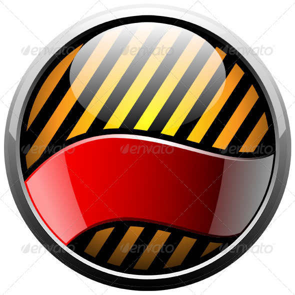 Vector Round Badge - Abstract Conceptual