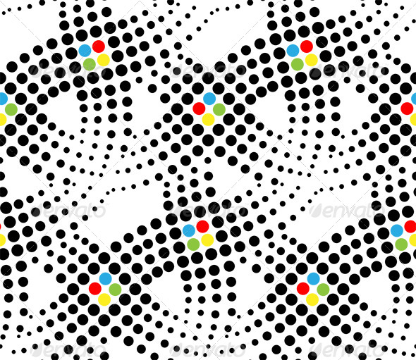 Dots Seamless Pattern - Patterns Decorative