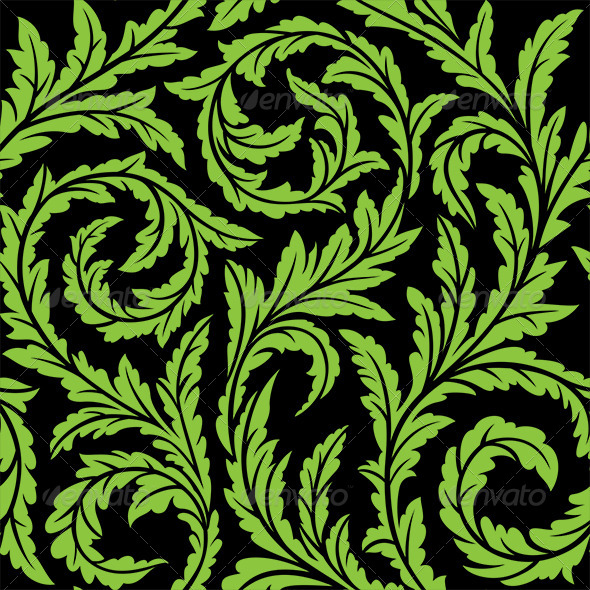 Floral Seamless Pattern - Patterns Decorative
