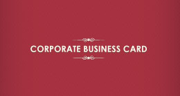 Corporate Business Cards