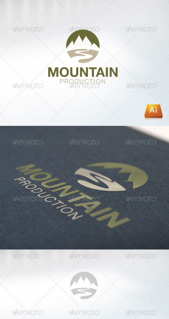 Mountain Production - Abstract Logo Templates