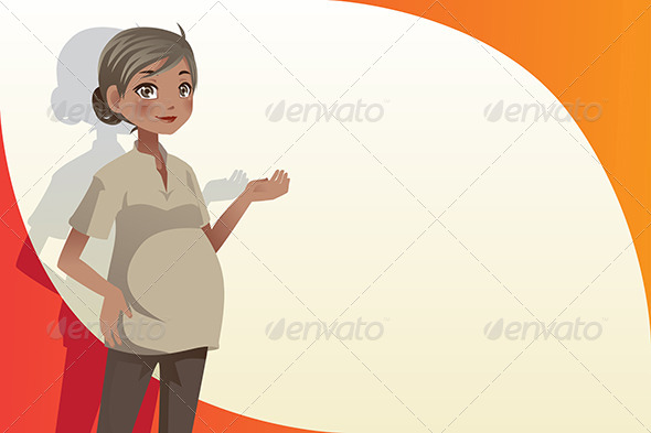 Pregnant Woman - People Characters