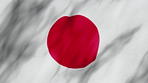 4k Flag of Japan