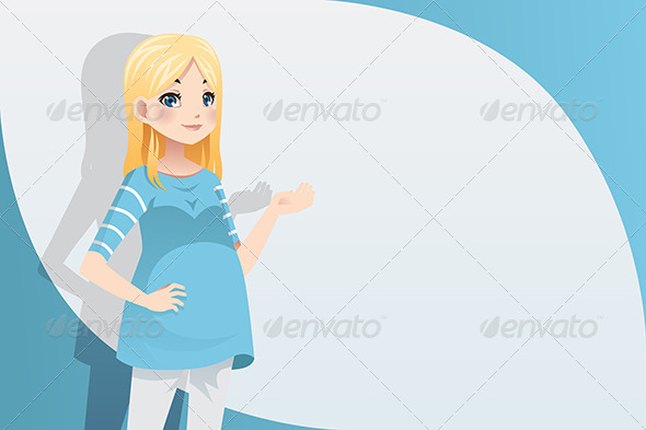 Pregnant Woman - People Characters