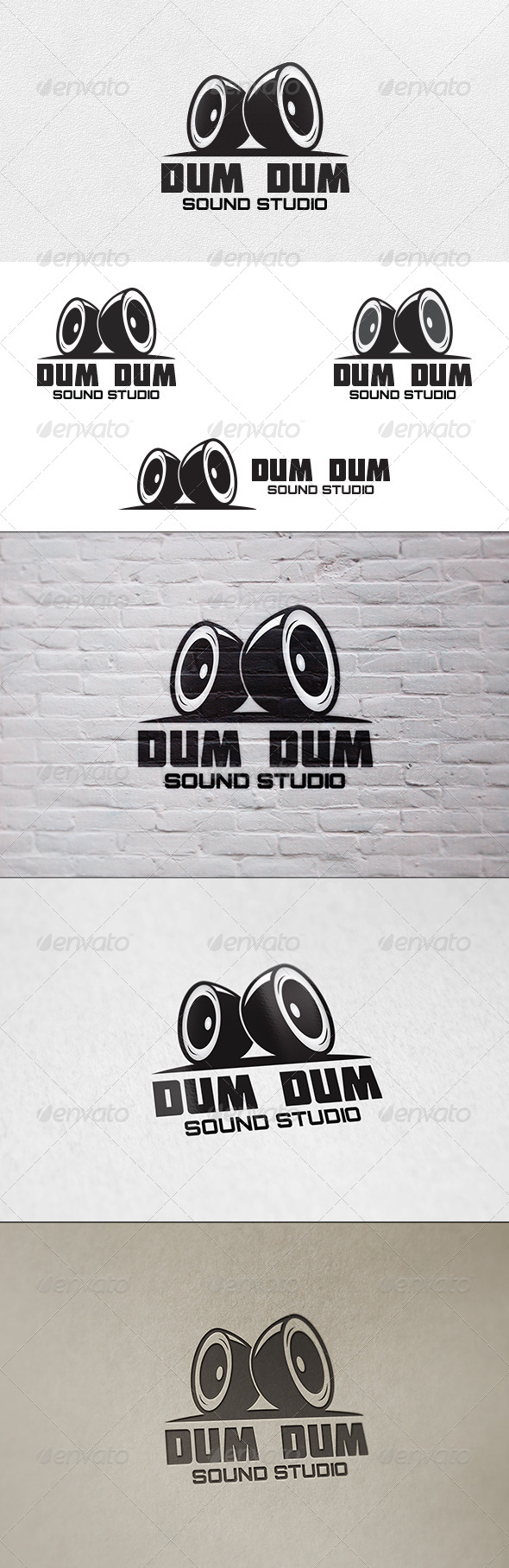 Sound Studio - Logo Template - Objects Logo Templates