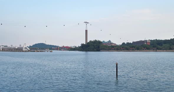 Sea View at Bay and Cable Car