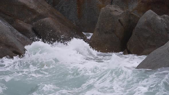 Large Ocean Beautiful Wave