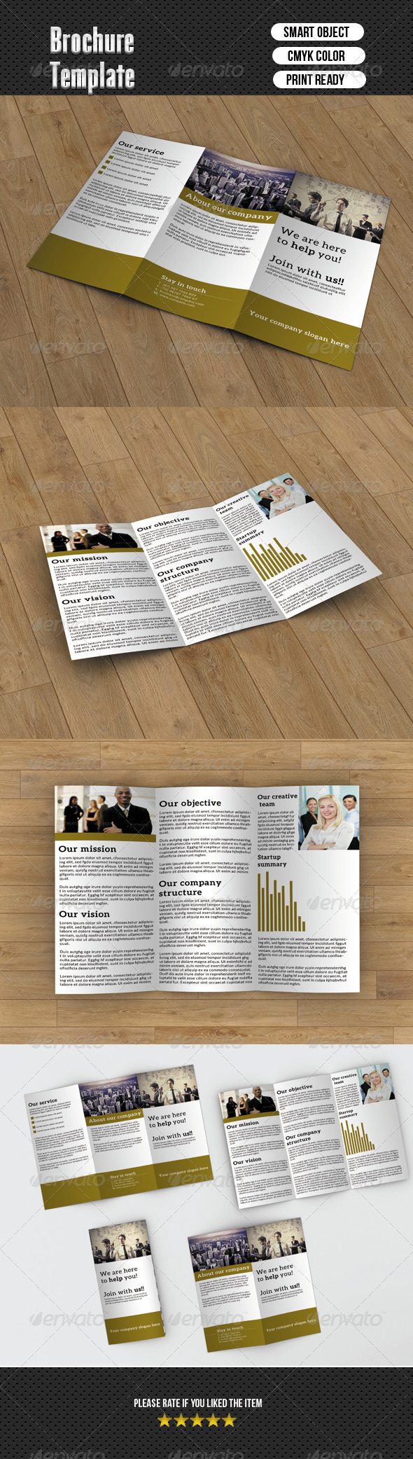 Trifold Brochure- Business - Corporate Brochures