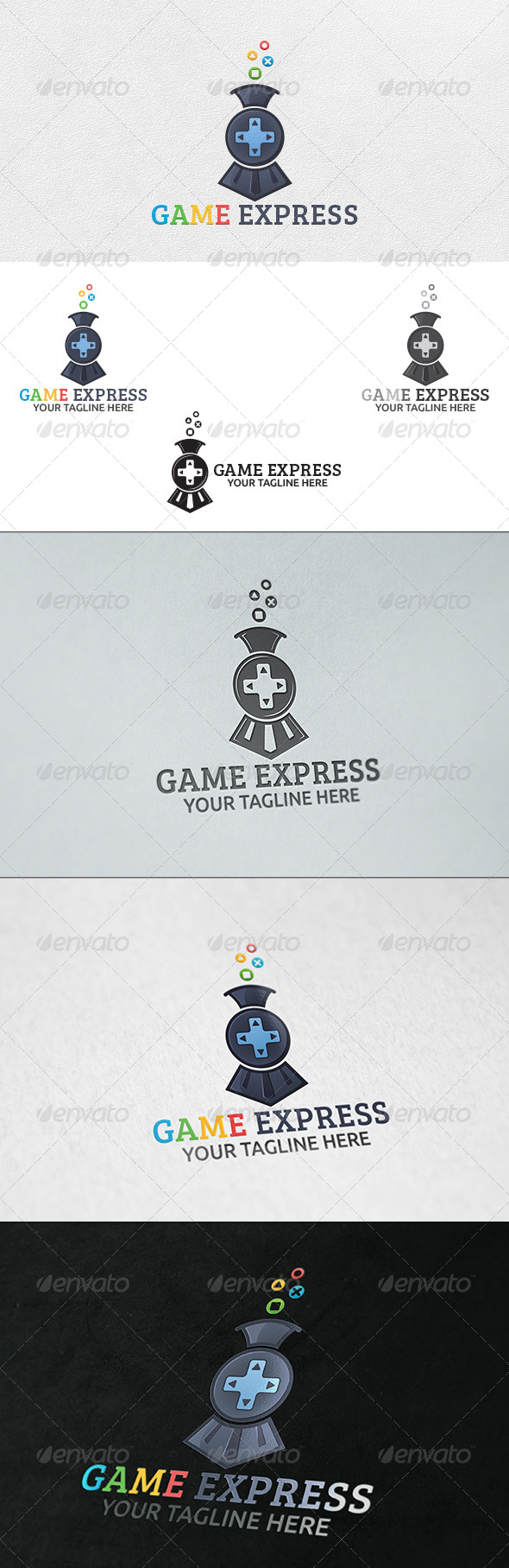 Game Express - Logo Template - Symbols Logo Templates