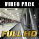 Escalator &amp; People in a Modern Building  (2 Pack) - VideoHive Item for Sale