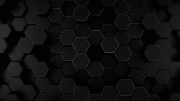 3d Hexagon Background