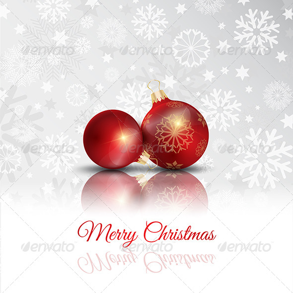 Christmas Bauble Background - Christmas Seasons/Holidays