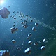 Space Background With Asteroids 1 - VideoHive Item for Sale