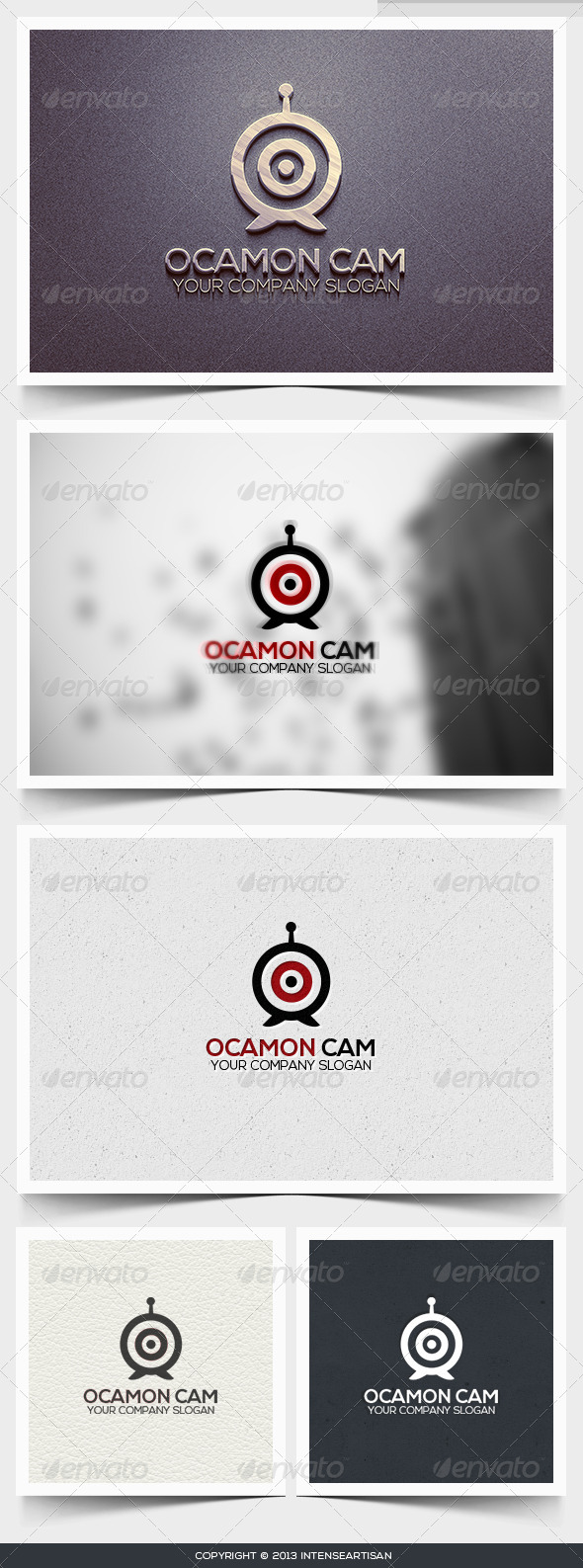 Ocamon Cam Logo Template - Objects Logo Templates