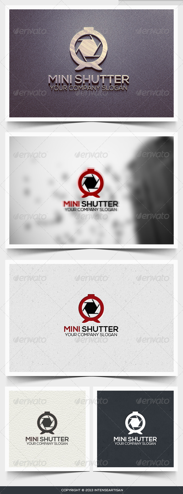 Mini Shutter Logo Template - Objects Logo Templates
