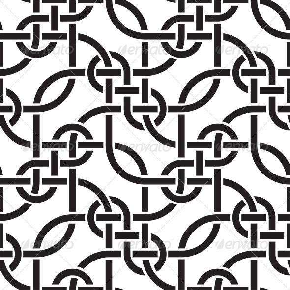Weaving Lines Seamless Pattern - Patterns Decorative