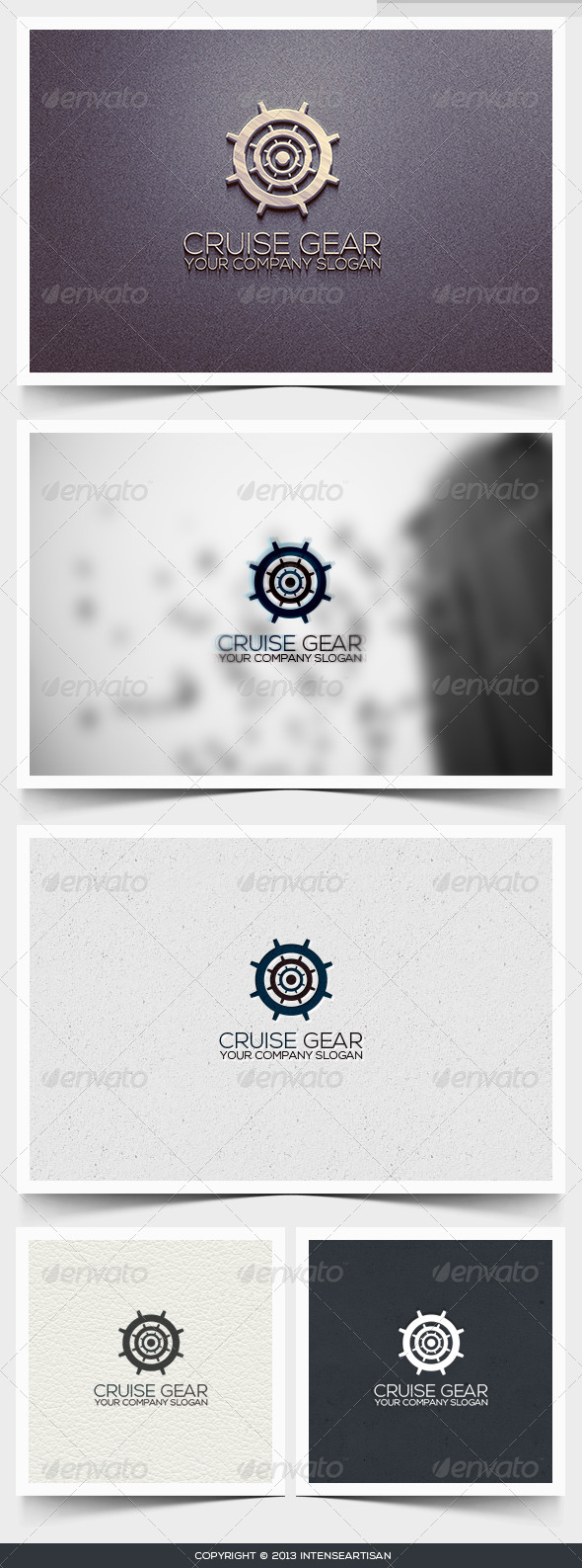 Cruise Gear Logo Template - Objects Logo Templates
