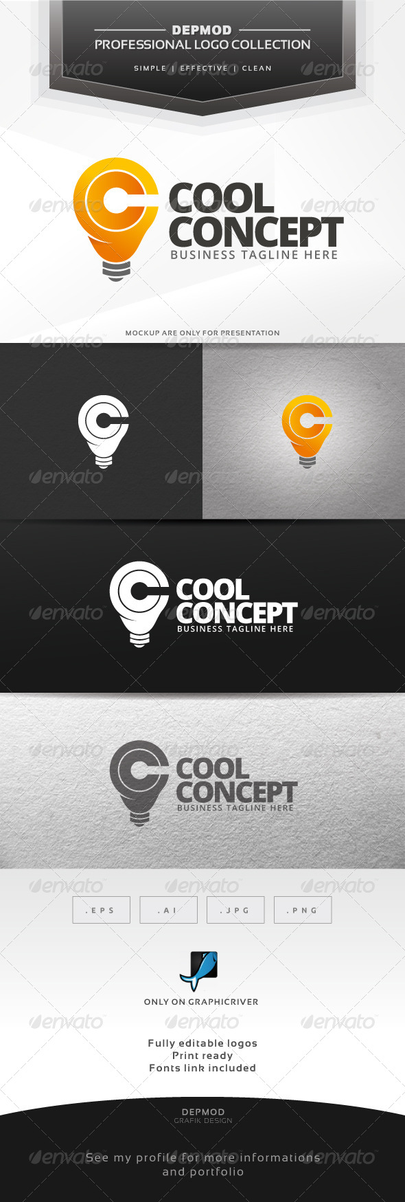 Cool Concept Logo - Symbols Logo Templates