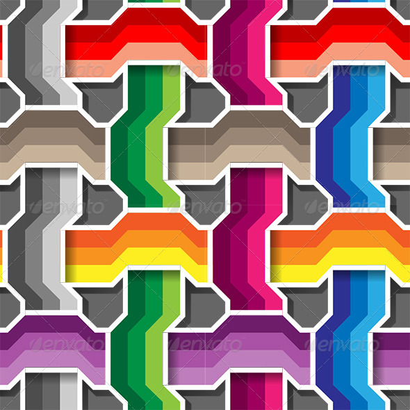 Abstract Vector Seamless Pattern - Patterns Decorative