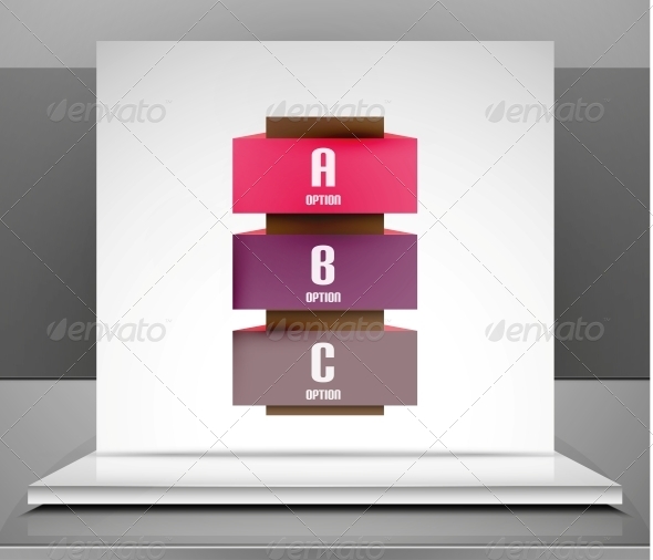 Modern Vector Business Stripes Infographic Design - Miscellaneous Vectors