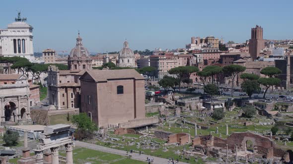 Rome Ancient Ruins Historic Site