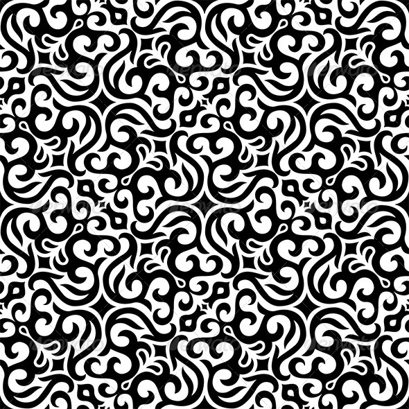 Abstract Vector Seamless Pattern - Patterns Decorative