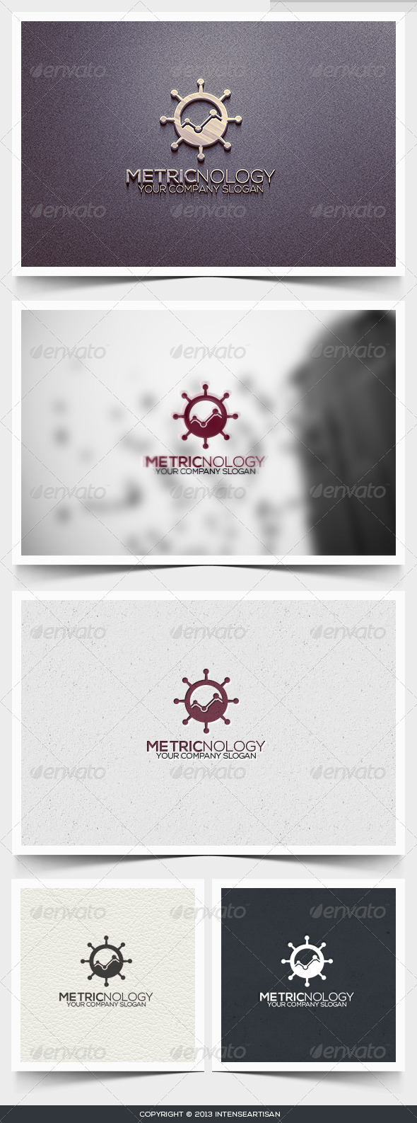 Metricnology Logo Template - Objects Logo Templates