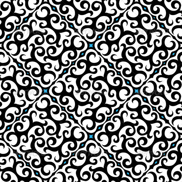Abstract Vector Seamless Pattern - Patterns Decorative