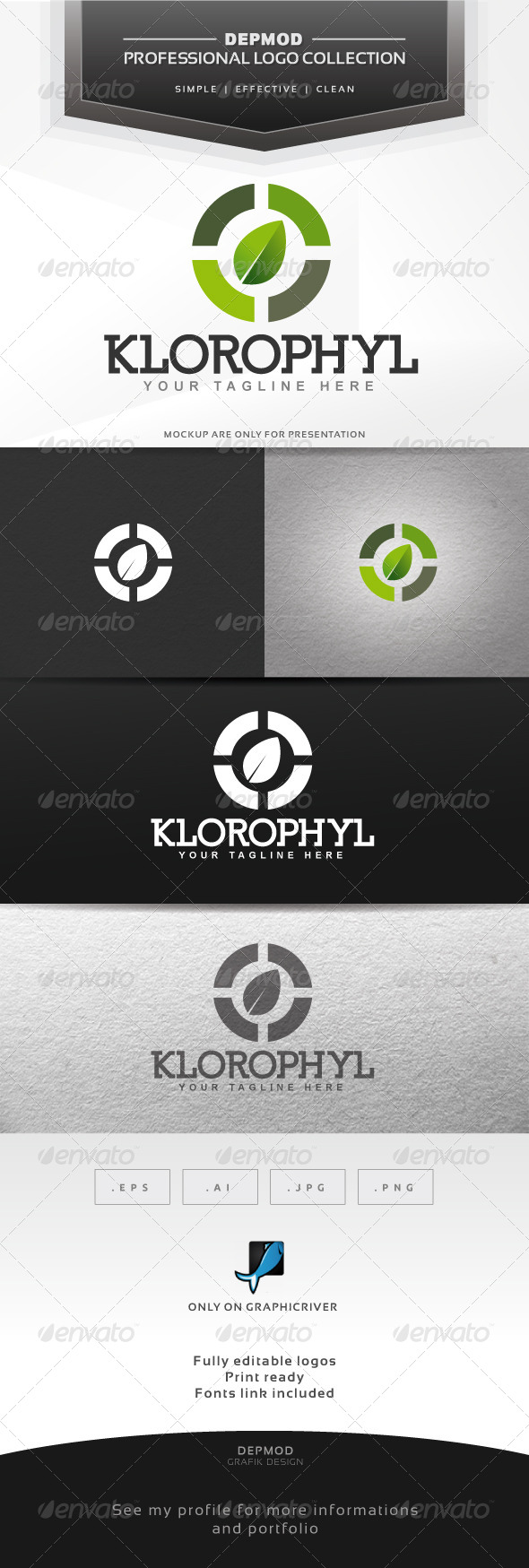KIorophyl Logo - Symbols Logo Templates