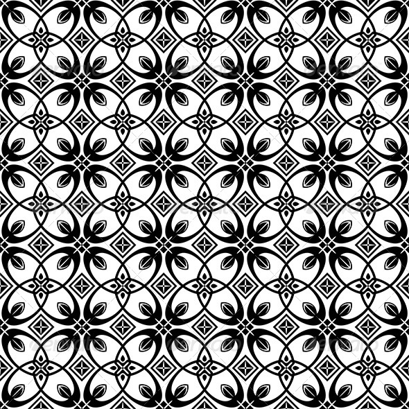 Abstract Vector Seamless Pattern - Patterns Decorative