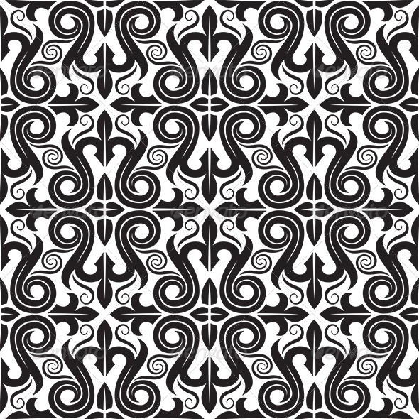 Abstract Vector Seamless Pattern - Patterns Decorative