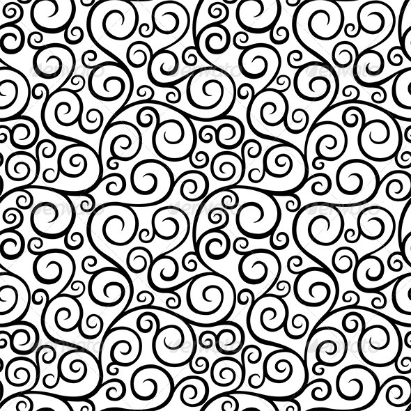 Abstract Vector Seamless Pattern - Patterns Decorative