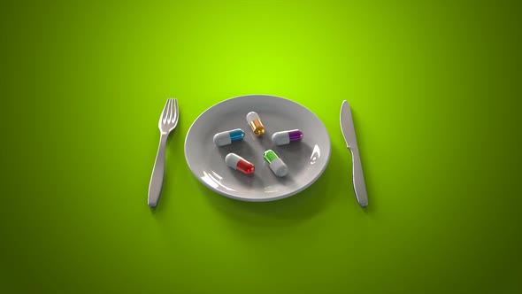 Plate and pills alt
