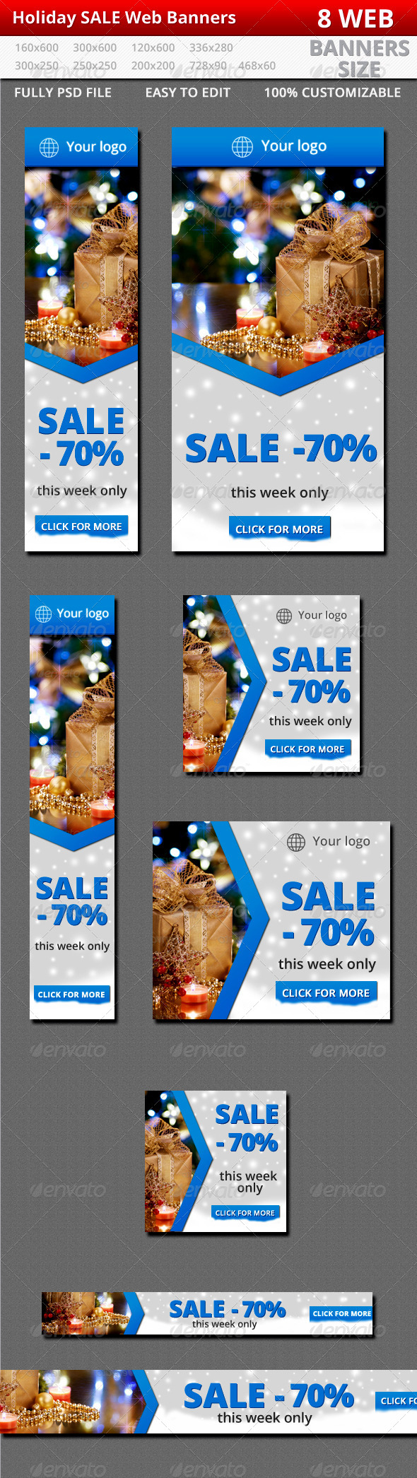 Sale Banners - Banners & Ads Web Elements
