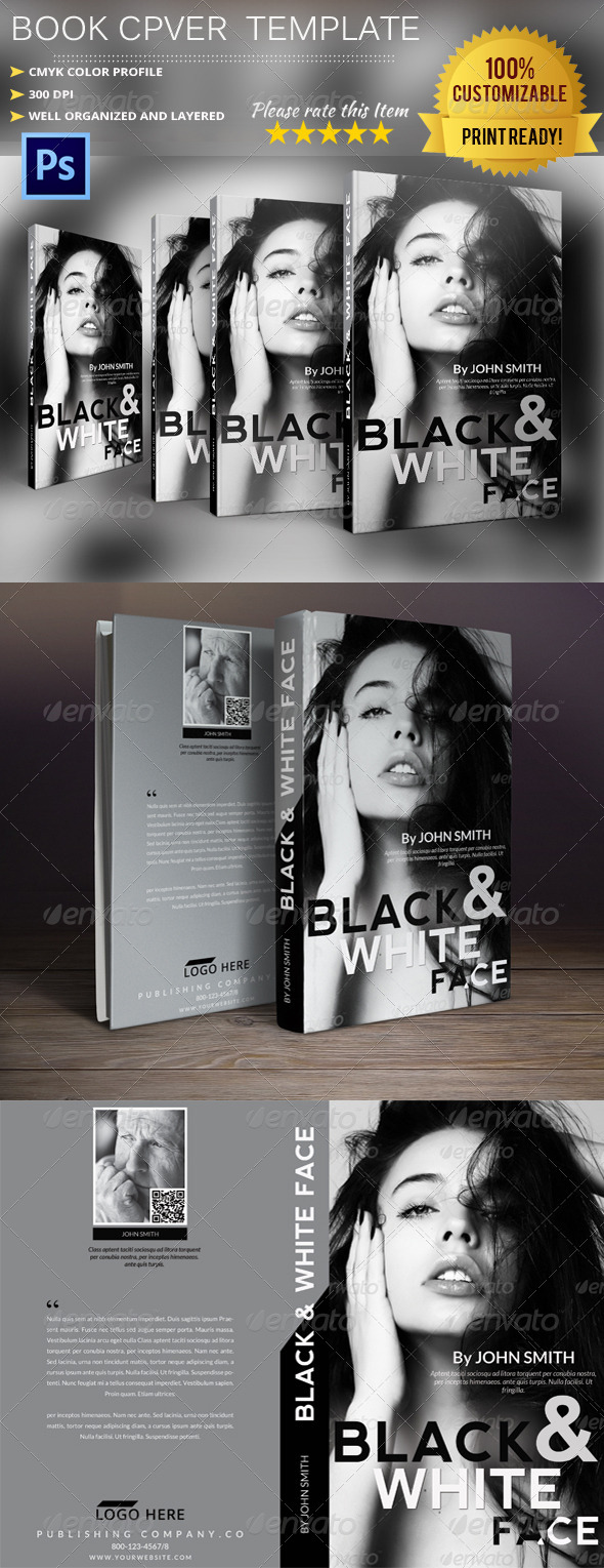 Book Cover Template Vol.13 - Miscellaneous Print Templates