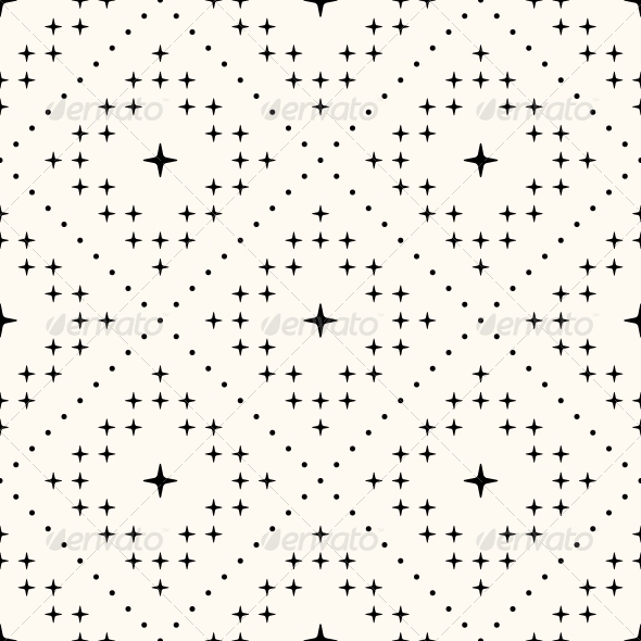 Seamless Retro Pattern - Patterns Decorative