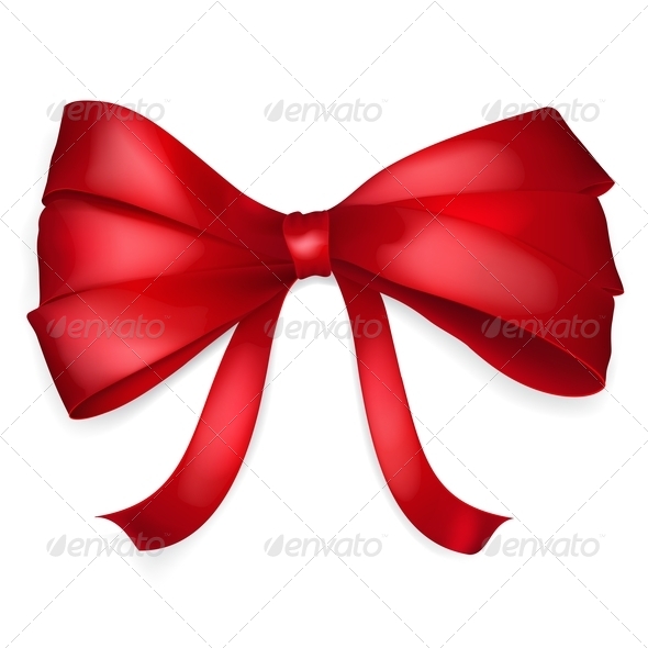 Red Bow - Decorative Symbols Decorative