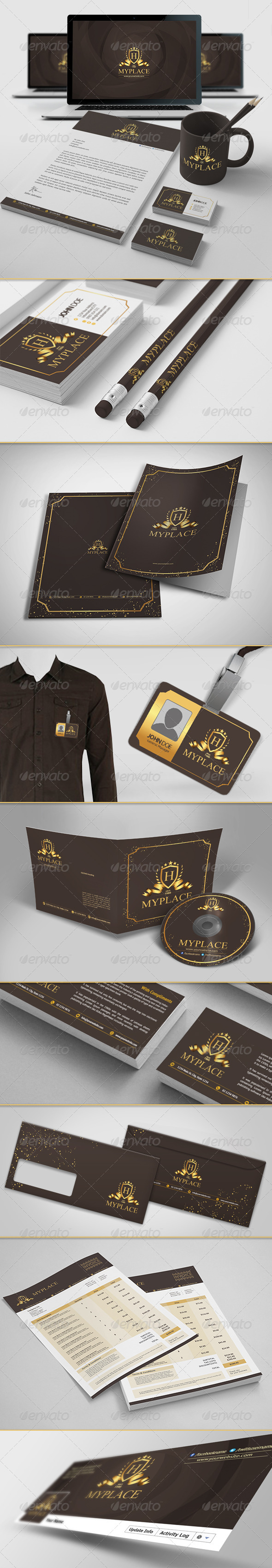 Corporate Identity - Stationery Print Templates