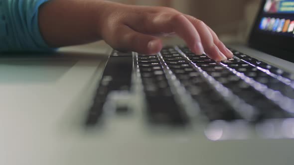 Child Working Laptop alt