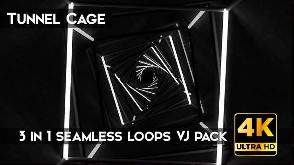 Tunnel Cage VJ Loops alt