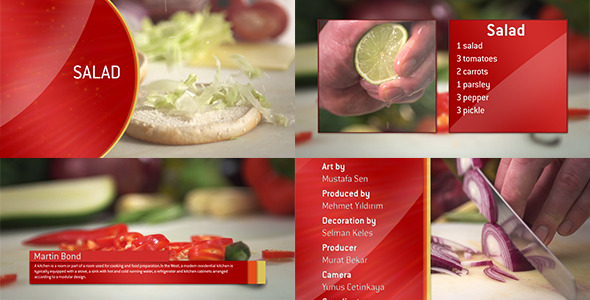 Kitchen Broadcast Pack - VideoHive 6402092