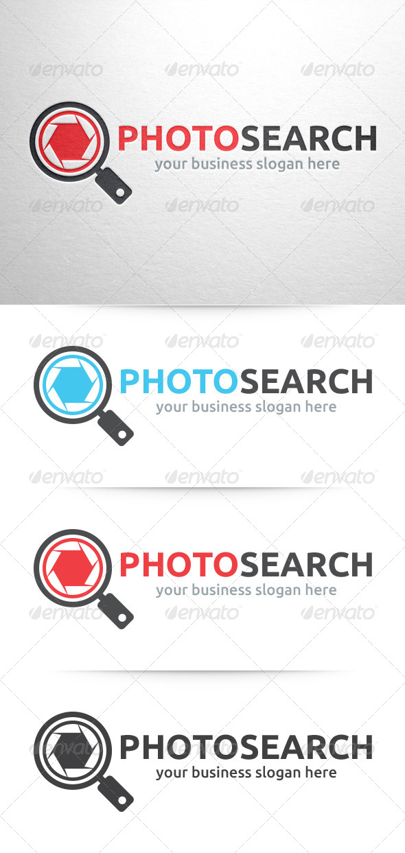Photo Search Logo - Objects Logo Templates