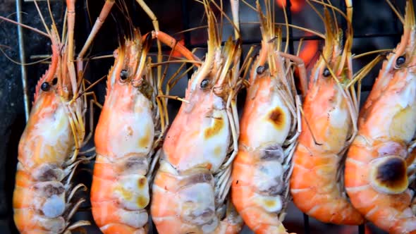 Grill the  shrimp on stove alt